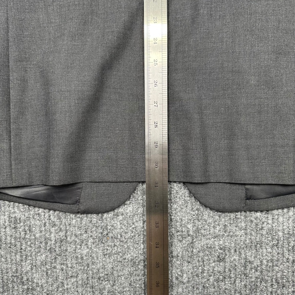 Jos. A. Bank Blazer Suit Jacket Mens 41R Gray 100% Wool 2-Button - Picture 10 of 13